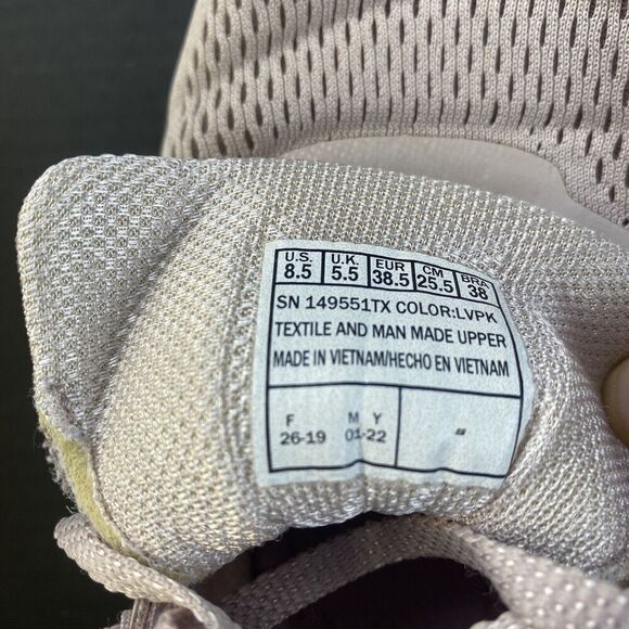 SKECHERS Memory Foam Air Cooled Women’s Run Train Shoes Purple Pink Size 8.5 - Picture 6 of 16